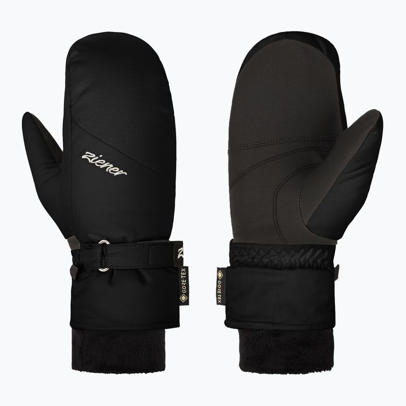 Guanti da sci donna ZIENER Klairo-Z GTX+Gore Plus Warm Mitten black