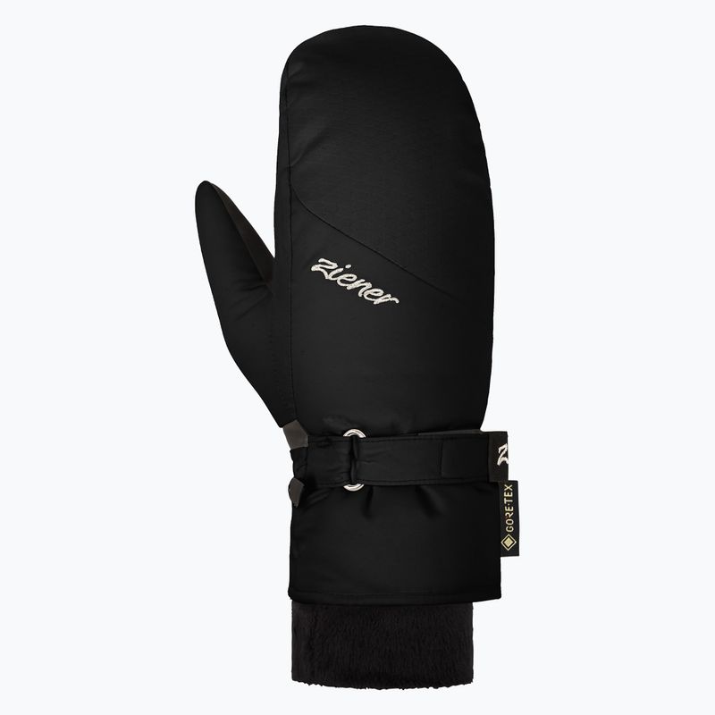 Guanti da sci donna ZIENER Klairo-Z GTX+Gore Plus Warm Mitten black 2
