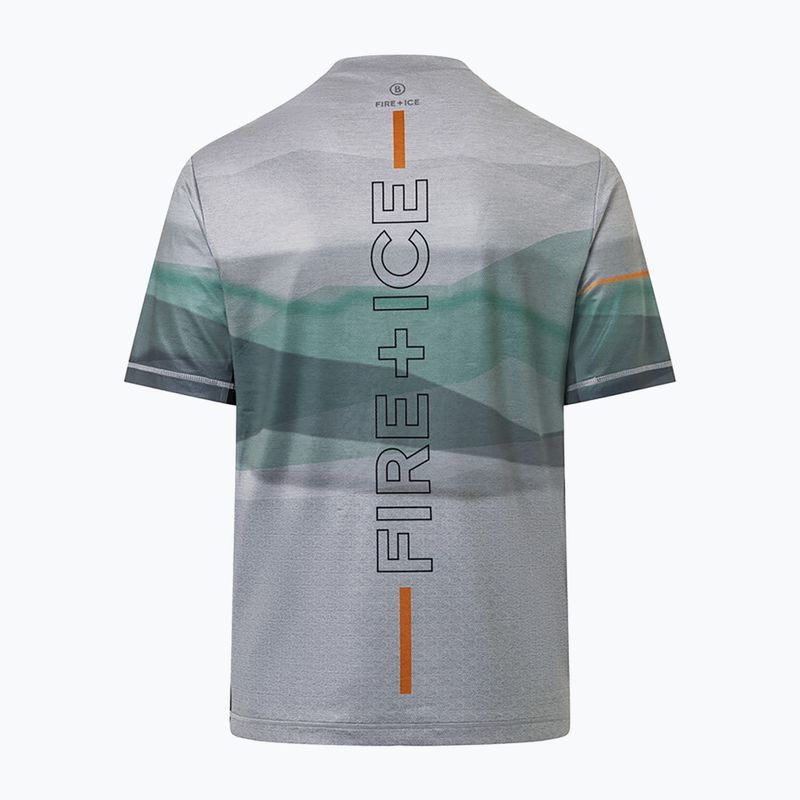 Maglia termica uomo a manica lunga BOGNER FIRE+ICE Balduin2 1/4 Zip liquid silver 2