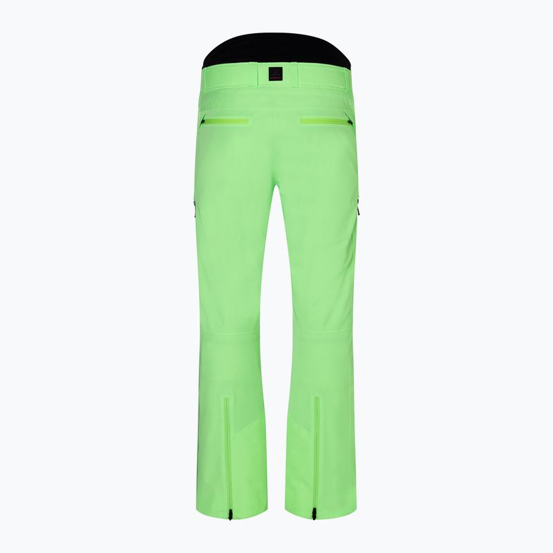 Pantaloni da sci da uomo BOGNER FIRE+ICE Nic-T vibrant lime 2