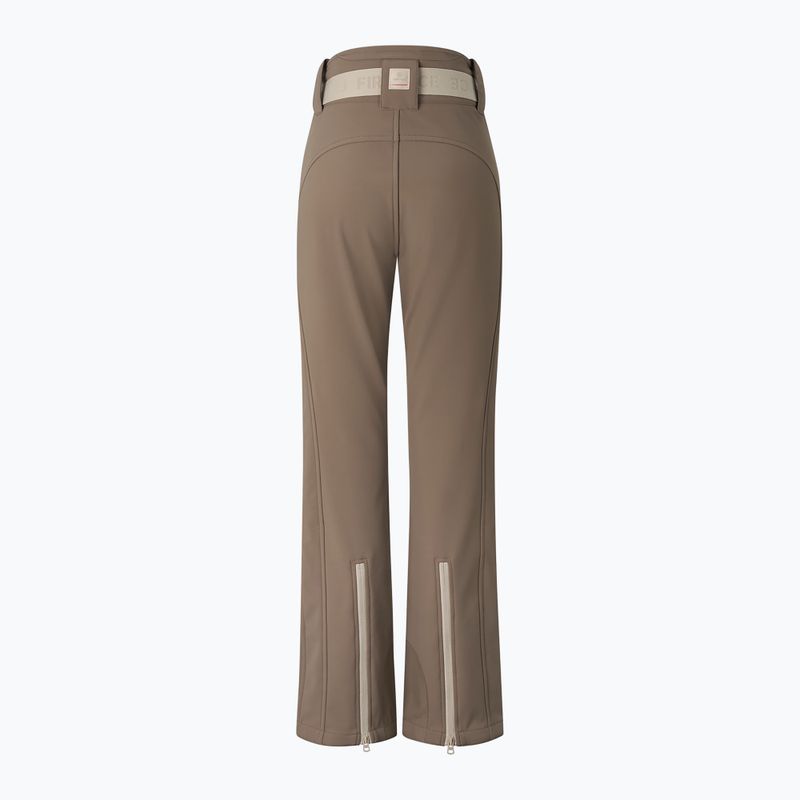 Pantaloni da sci da donna BOGNER FIRE+ICE Zula2 walnut 2