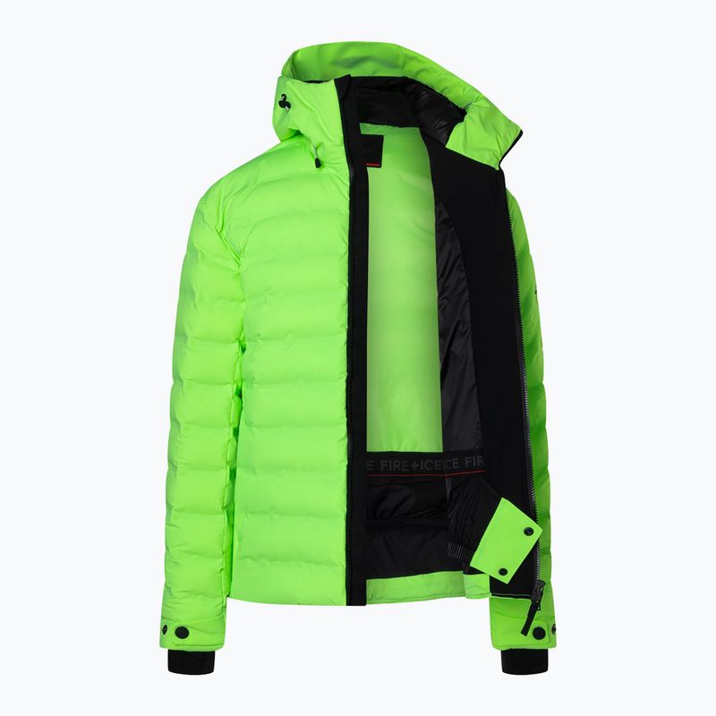 Giacca da sci da uomo Bogner Fire+Ice York vibrant lime 3