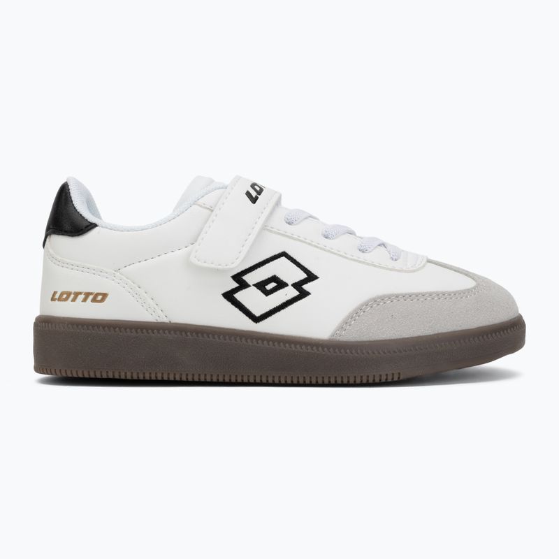Scarpe per bambini Lotto Vintal Kids white/black 2