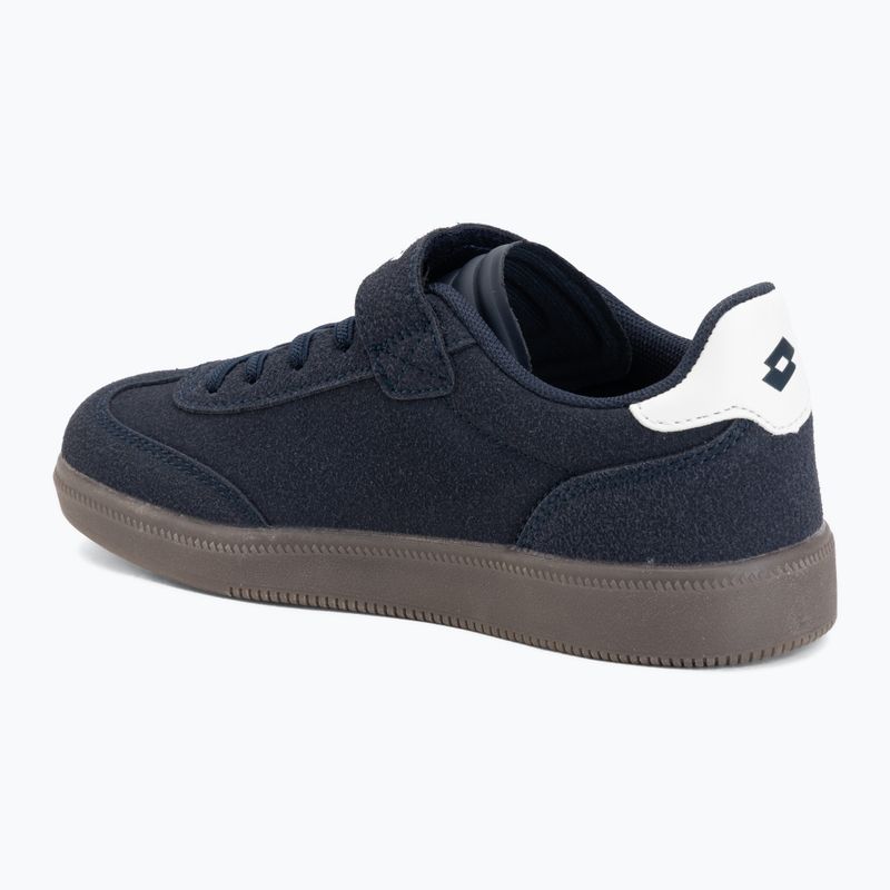 Scarpe per bambini Lotto Vintal SC Kids navy/white 3