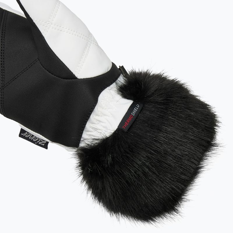 Muffole da sci da donna ZIENER Kwinzi-Z Mitten white 4
