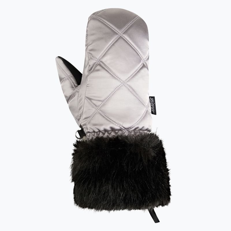 Guanti da sci donna ZIENER Kwinzi-Z Mitten metallic silver 2