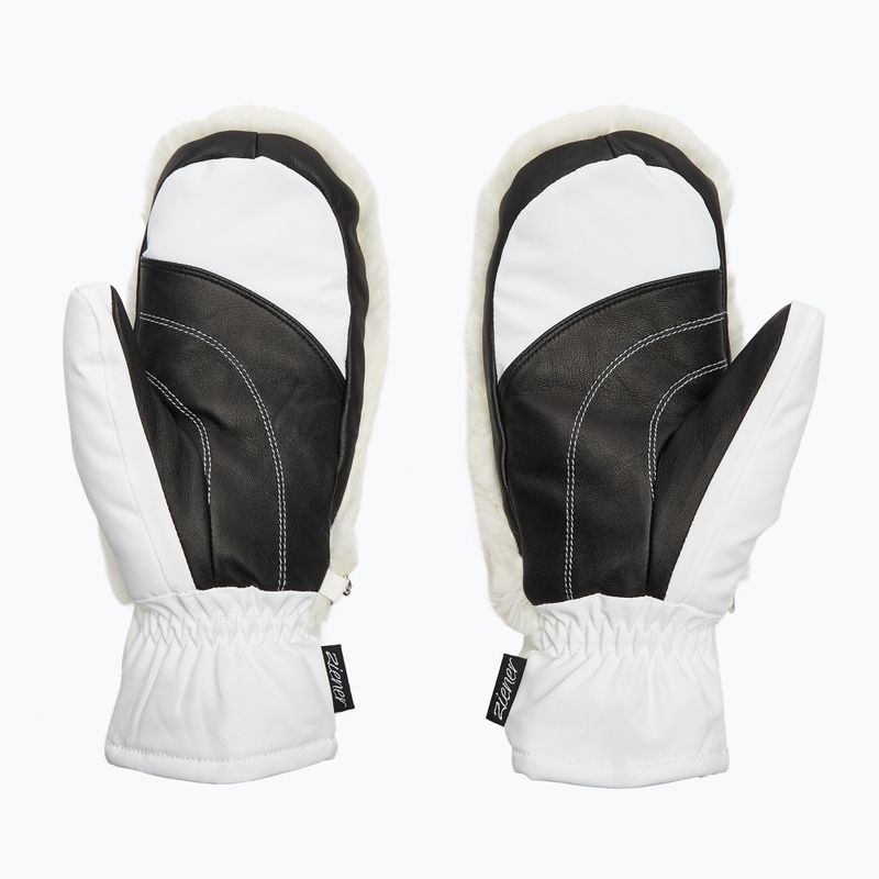 Guanti da sci da donna ZIENER Katniss-Z Mitten white 3