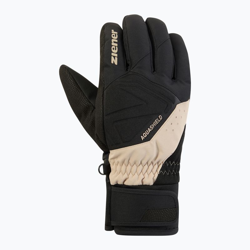 Guanti da sci da uomo ZIENER Gatis Aquashield sandstone 2