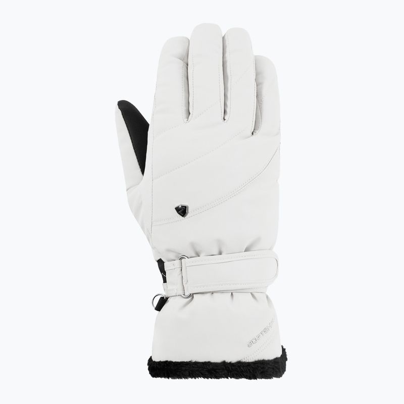 Guanti da sci da donna ZIENER Keaka-Z Aquashield PR white 2