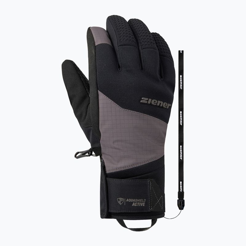 Guanti da sci da uomo Ziener Gastius-Z Aquashield AW Glove magnet 2