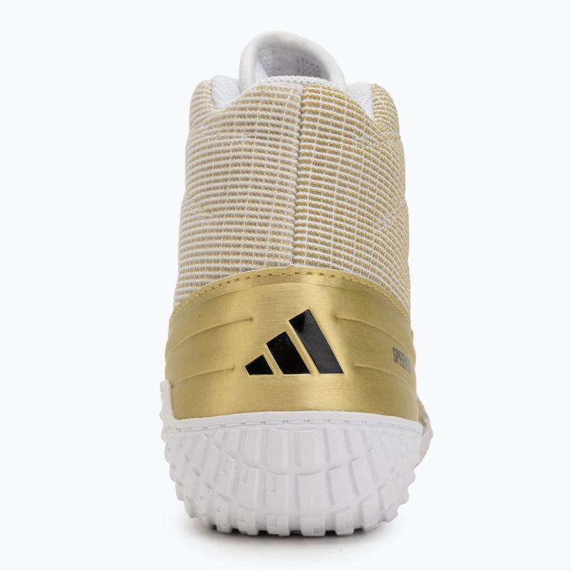 Scarpe da boxe adidas Speedex core black/gold metallic 6