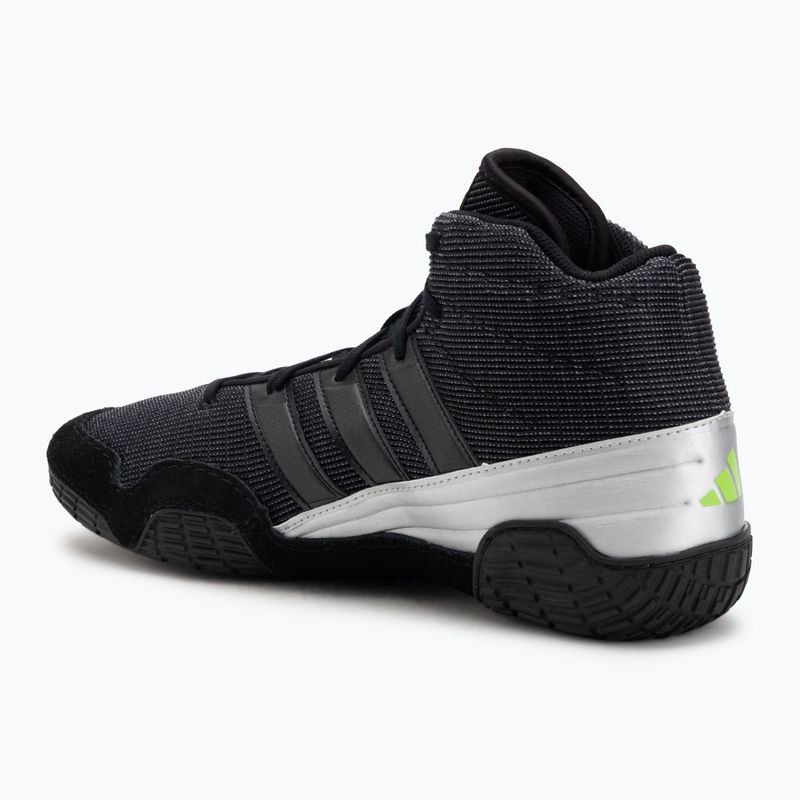 Scarpe da boxe adidas Speedex core black/lucid lemon 3