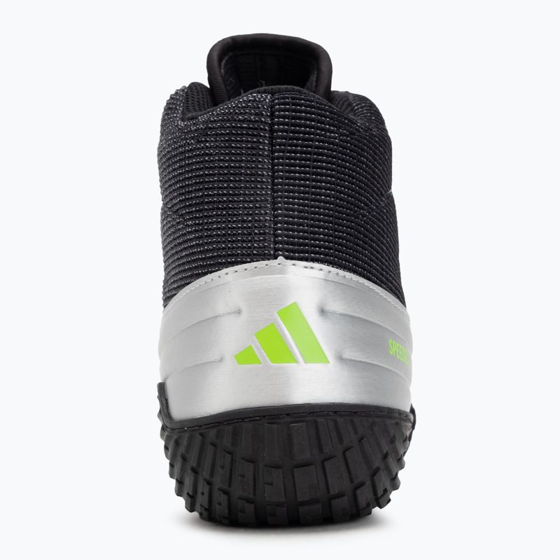 Scarpe da boxe adidas Speedex core black/lucid lemon 6