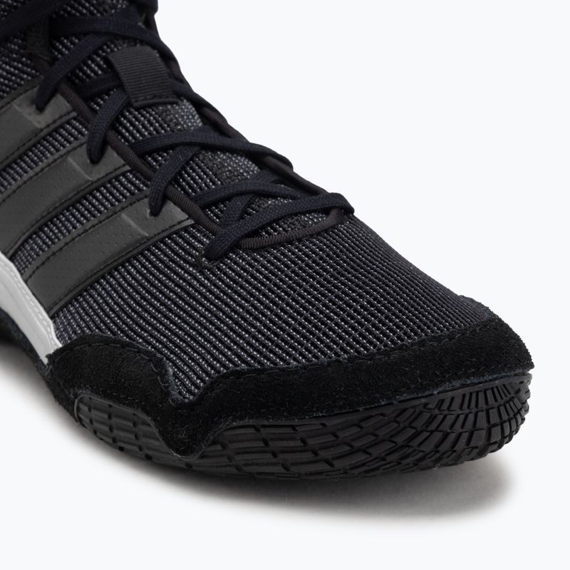 Scarpe da boxe adidas Speedex core black/lucid lemon 7
