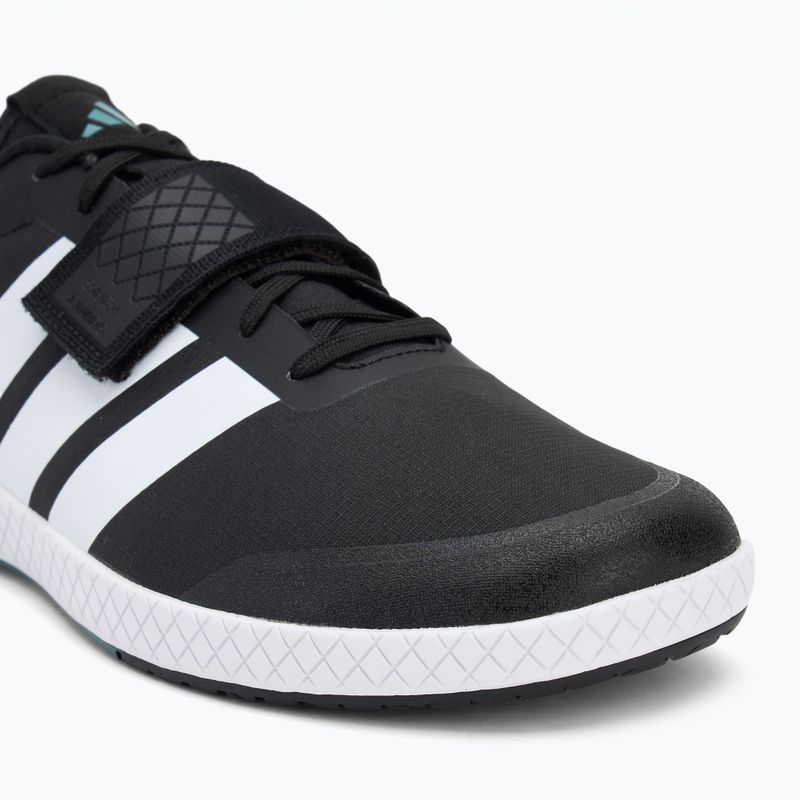 Scarpe per il sollevamento pesi adidas The Total 2 core black/grey six 7