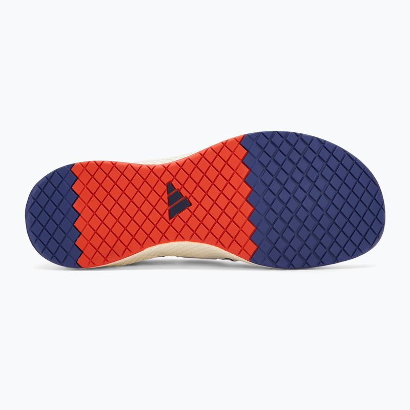 Scarpe per il sollevamento pesi adidas The Total 2 Footwear white/dark blue/royal blue 4
