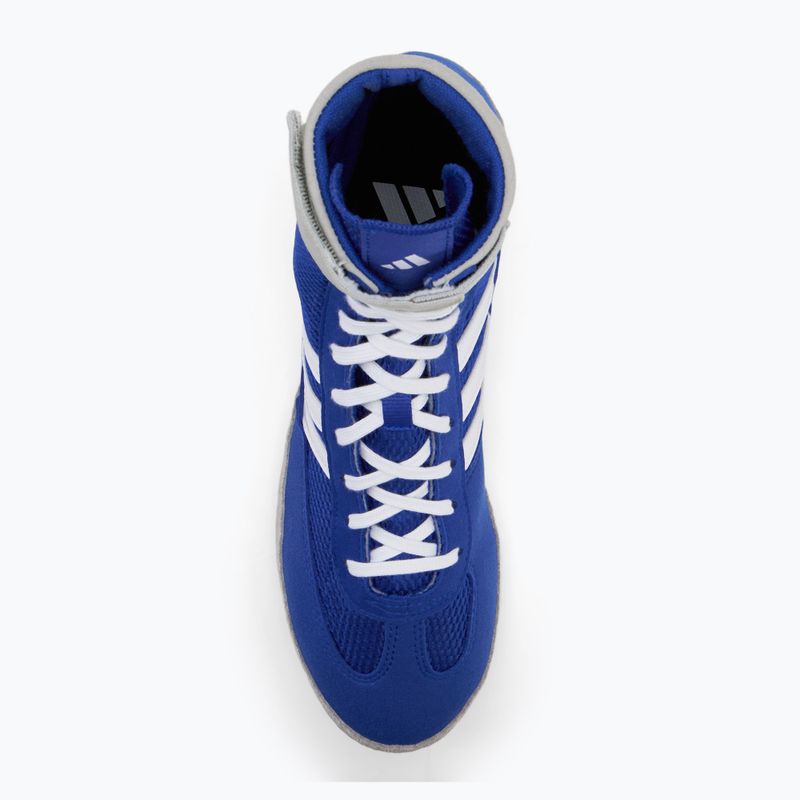 Scarpe da boxe adidas Combat Speed.4 royal blue/footwear white/grey two 5