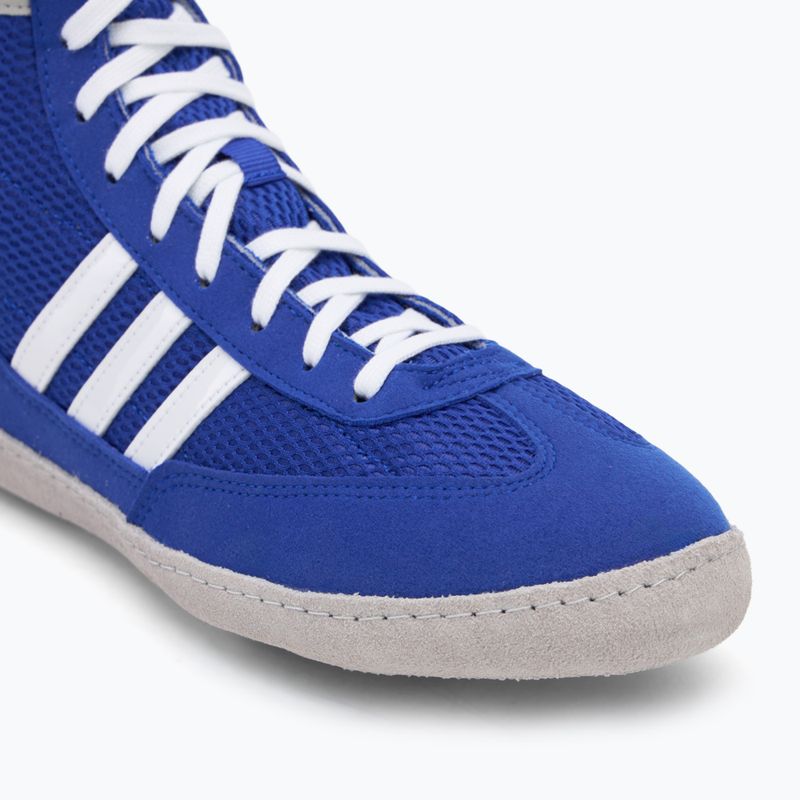 Scarpe da boxe adidas Combat Speed.4 royal blue/footwear white/grey two 7