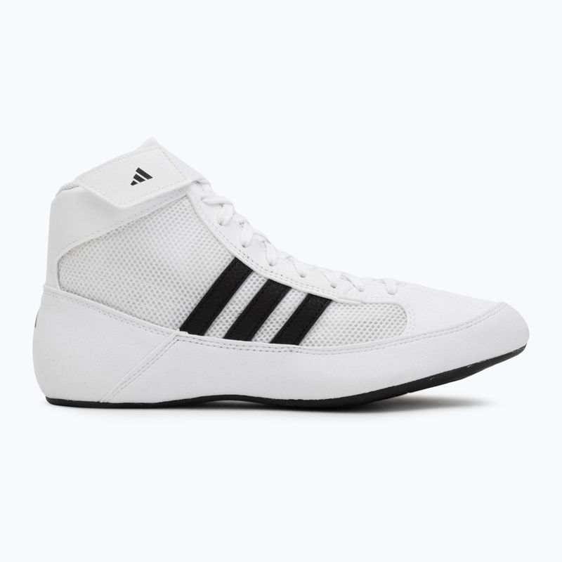 Scarpe da boxe adidas HVC footwear white/ core black 2