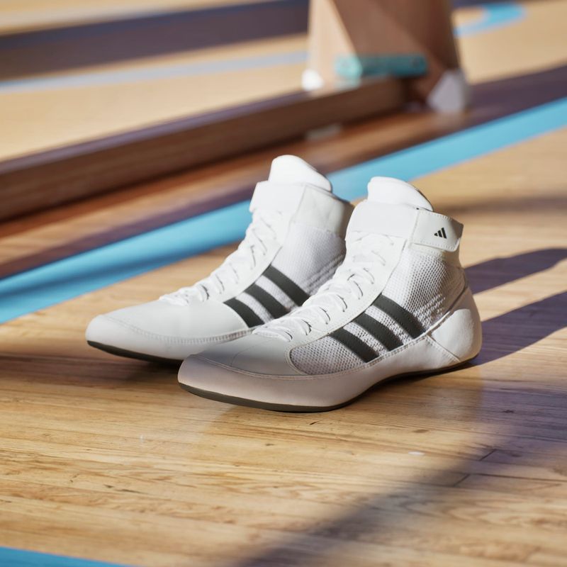 Scarpe da boxe adidas HVC footwear white/ core black 11