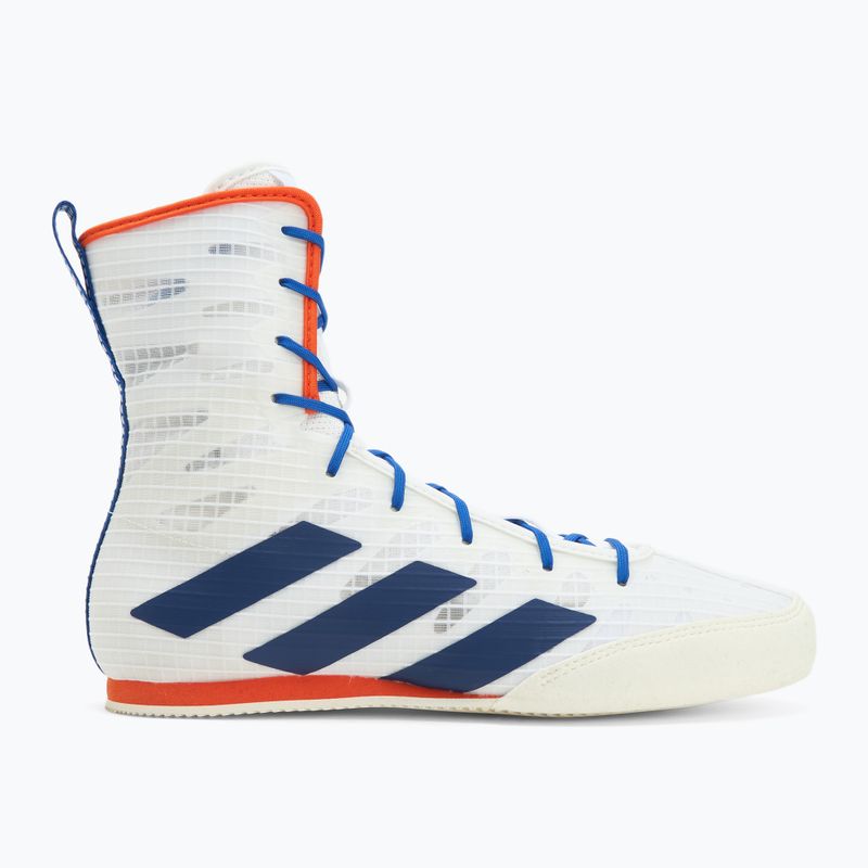 Scarpe da boxe adidas Box Hog 4 white/navy 2