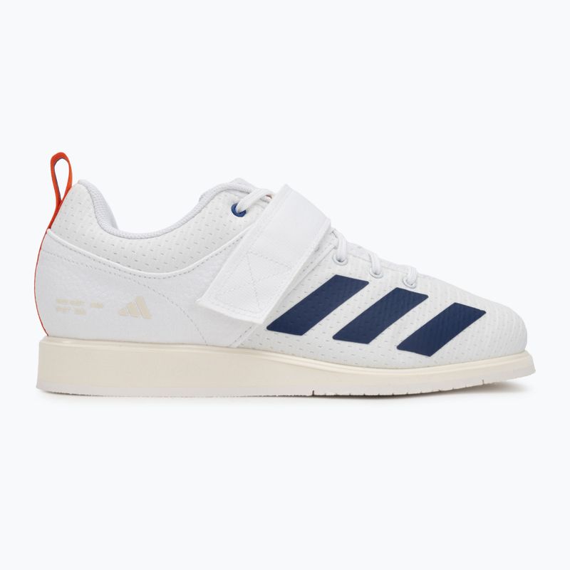 Scarpe da sollevamento pesi adidas Powerlift 5 white 2