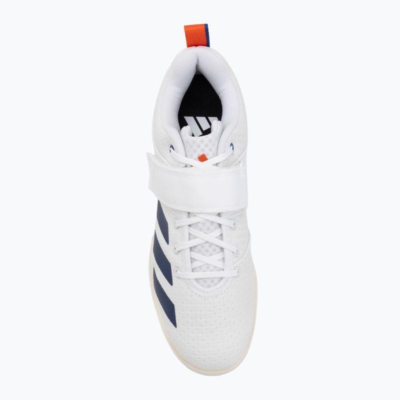 Scarpe da sollevamento pesi adidas Powerlift 5 white 5