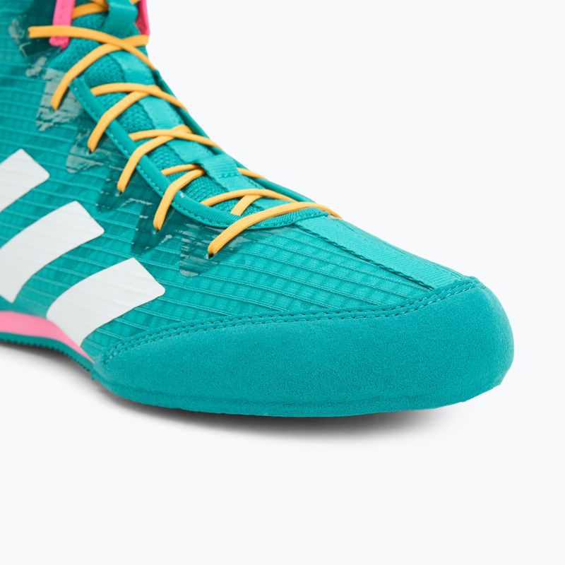 Scarpe da boxe adidas Box Hog 4 turquoise 7