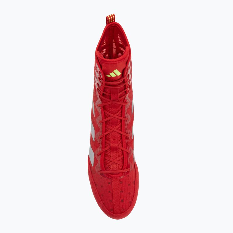 Scarpe da boxe adidas Box Hog 4 red 5