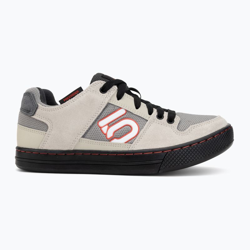 Scarpe da ciclismo da uomo con suola piatta adidas FIVE TEN Freerider grey three/ftwr white/wonder alumina 2