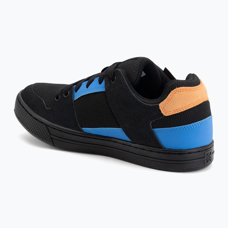Scarpe da ciclismo da uomo con suola piatta adidas FIVE TEN Freerider core black/off white/ray blue 3
