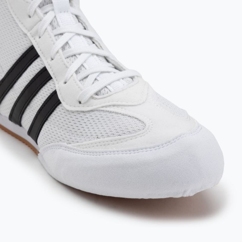 Scarpe da boxe adidas Box Hog II white/black 7