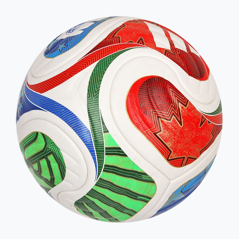 Pallone da calcio adidas Trionda Pro World Cup white/blue taglia 5 4