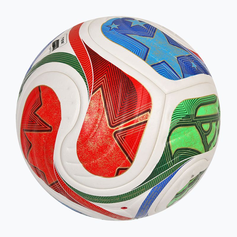 Pallone da calcio adidas Trionda Pro World Cup white/blue taglia 5 5