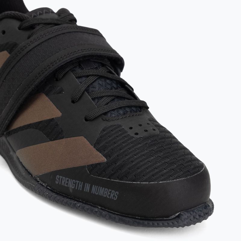 Scarpe da sollevamento pesi adidas Adipower Weightlifting III black 7