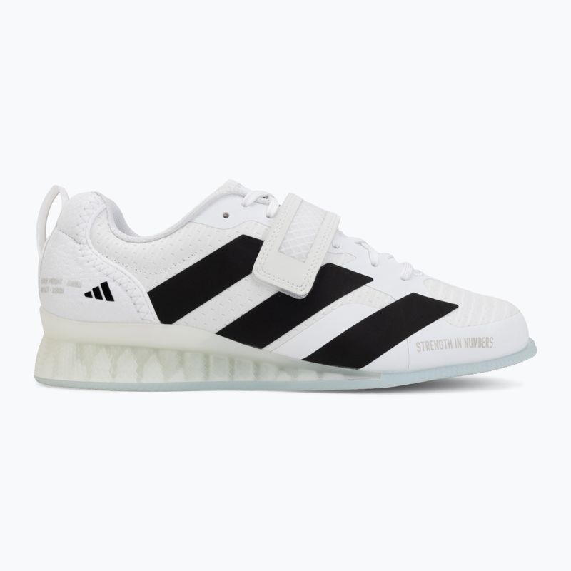 Scarpe da sollevamento pesi adidas Adipower Weightlifting III white 2