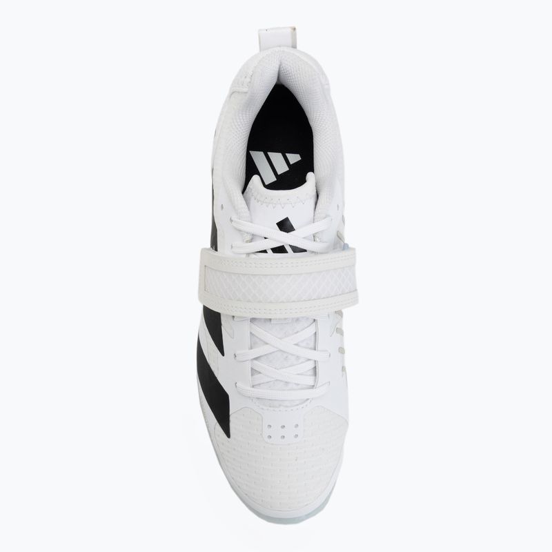 Scarpe da sollevamento pesi adidas Adipower Weightlifting III white 5