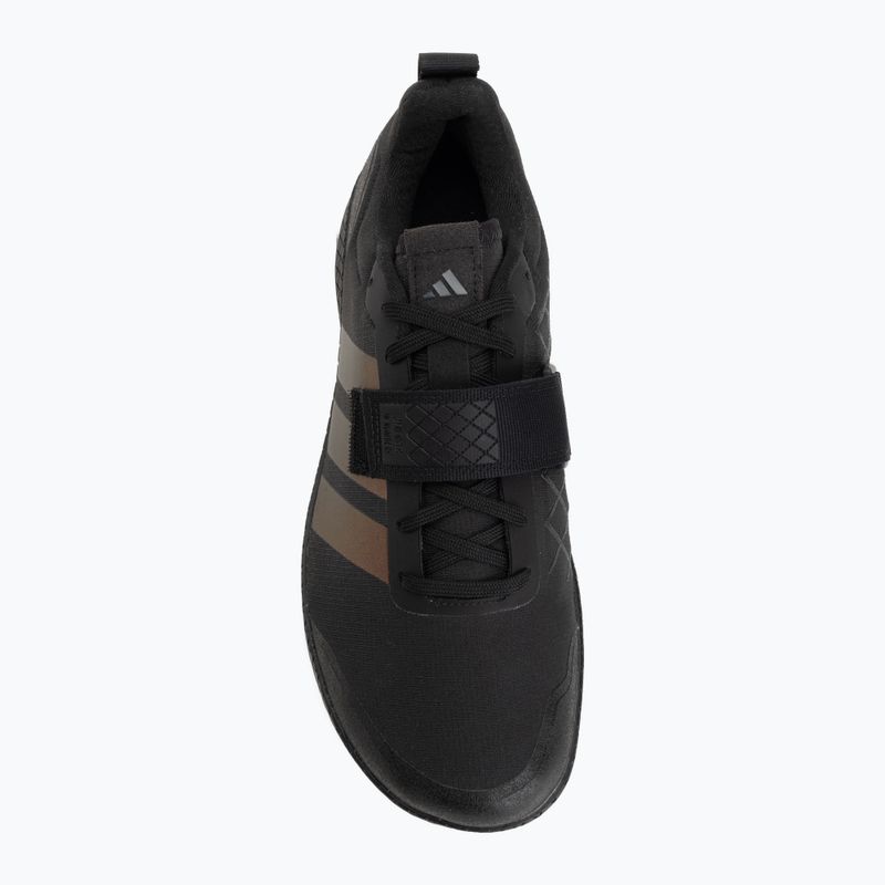 Scarpe da sollevamento pesi adidas The Total 2 black 5
