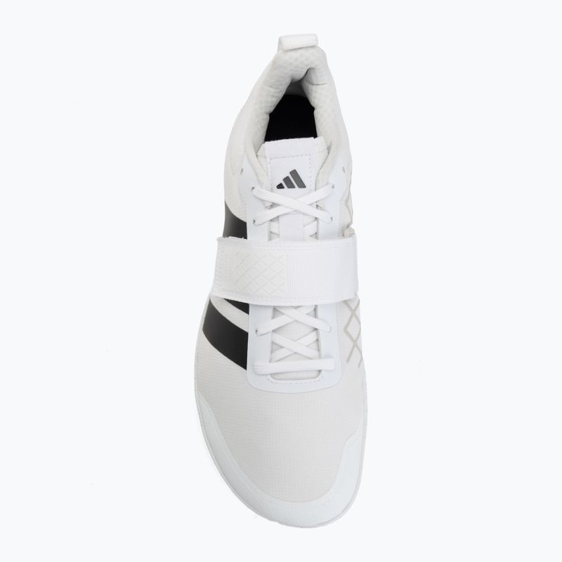 Scarpe da sollevamento pesi adidas The Total 2 white 5