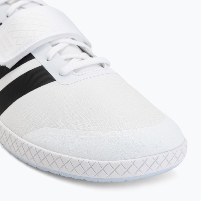 Scarpe da sollevamento pesi adidas The Total 2 white 7