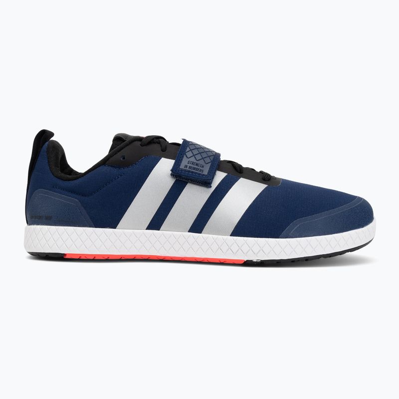 Scarpe da sollevamento pesi adidas The Total 2 blue 2