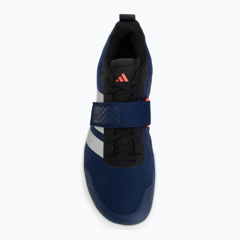 Scarpe da sollevamento pesi adidas The Total 2 blue 5