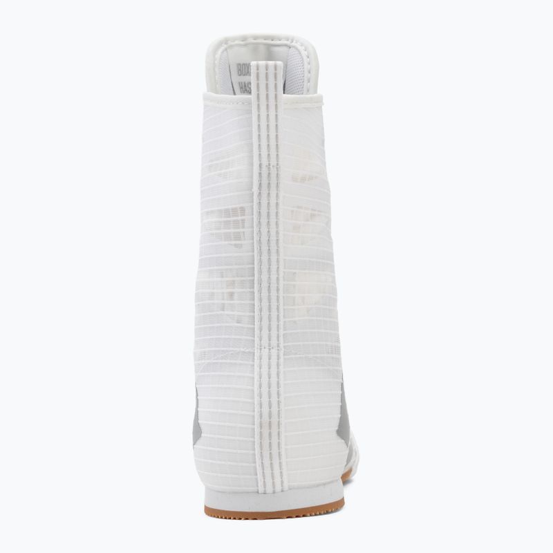 Scarpe da boxe adidas Box Hog 4 white/silver 6