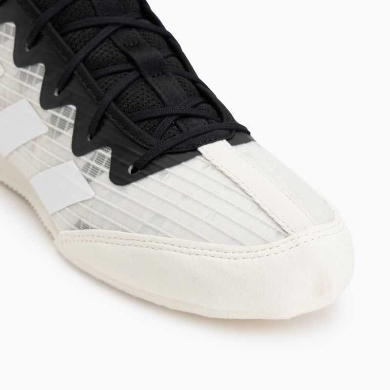 Scarpe da boxe adidas Box Hog 4 Orbit Grey/Ftwr White/Pure Orange 7