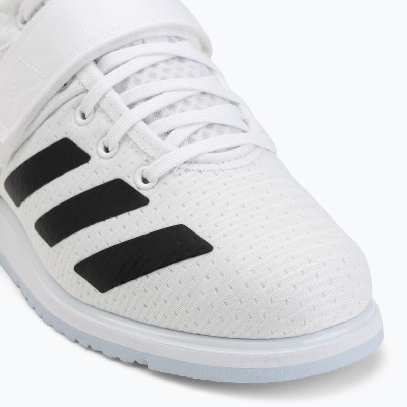 Scarpe da sollevamento pesi adidas Powerlift 5 white 7