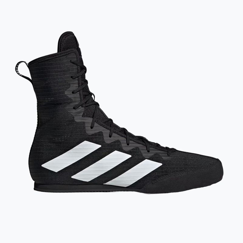 Scarpe da boxe adidas Box Hog 4 black/white 2