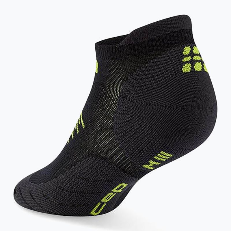 CEP Calze a compressione da donna Run No Show 5.0 nero/lime 3