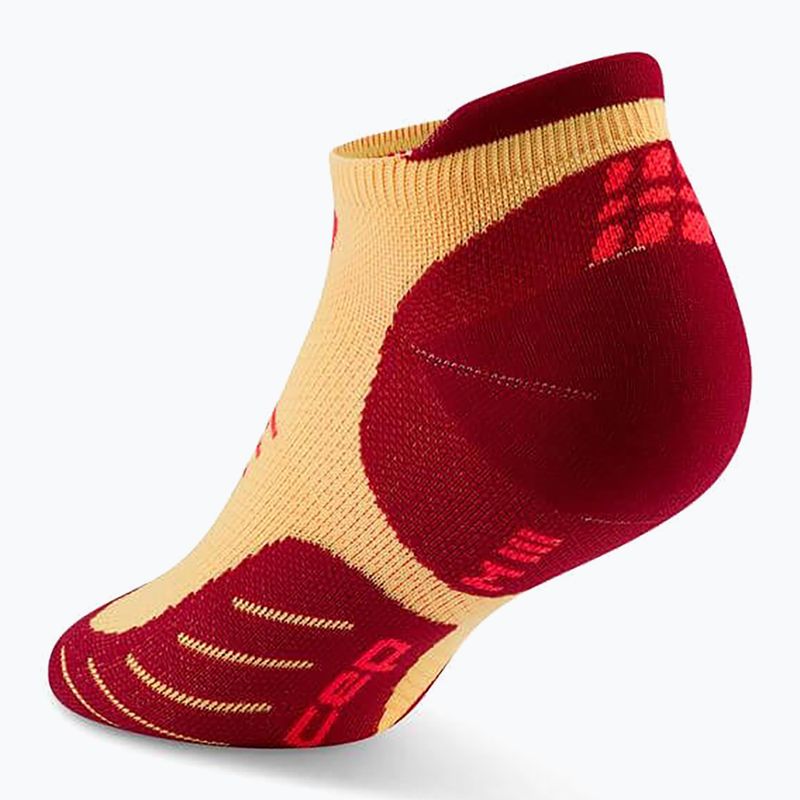 CEP Calze a compressione da donna Run No Show 5.0 marigold/bordeaux 3