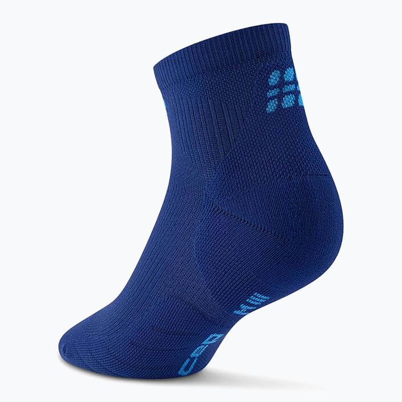 CEP Calze a compressione da donna Run Low Cut 5.0 blu scuro 3