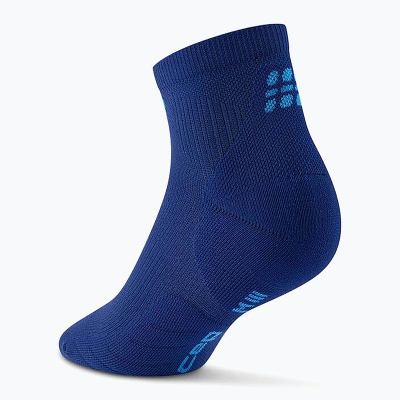 CEP Calzini a compressione da uomo Run Low Cut 5.0 blu scuro 3